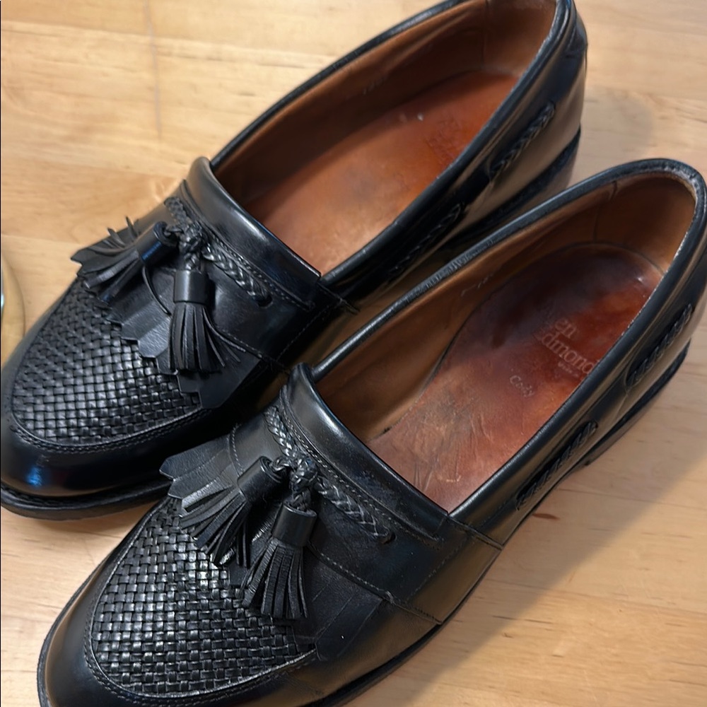 Allen Edmonds ‘Cody’ Black Leather  Loafers